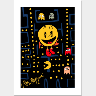 Pac-Man Posters and Art